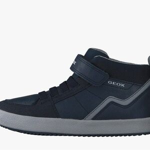 Geox Boys Dark Blue and Gray Sneakers